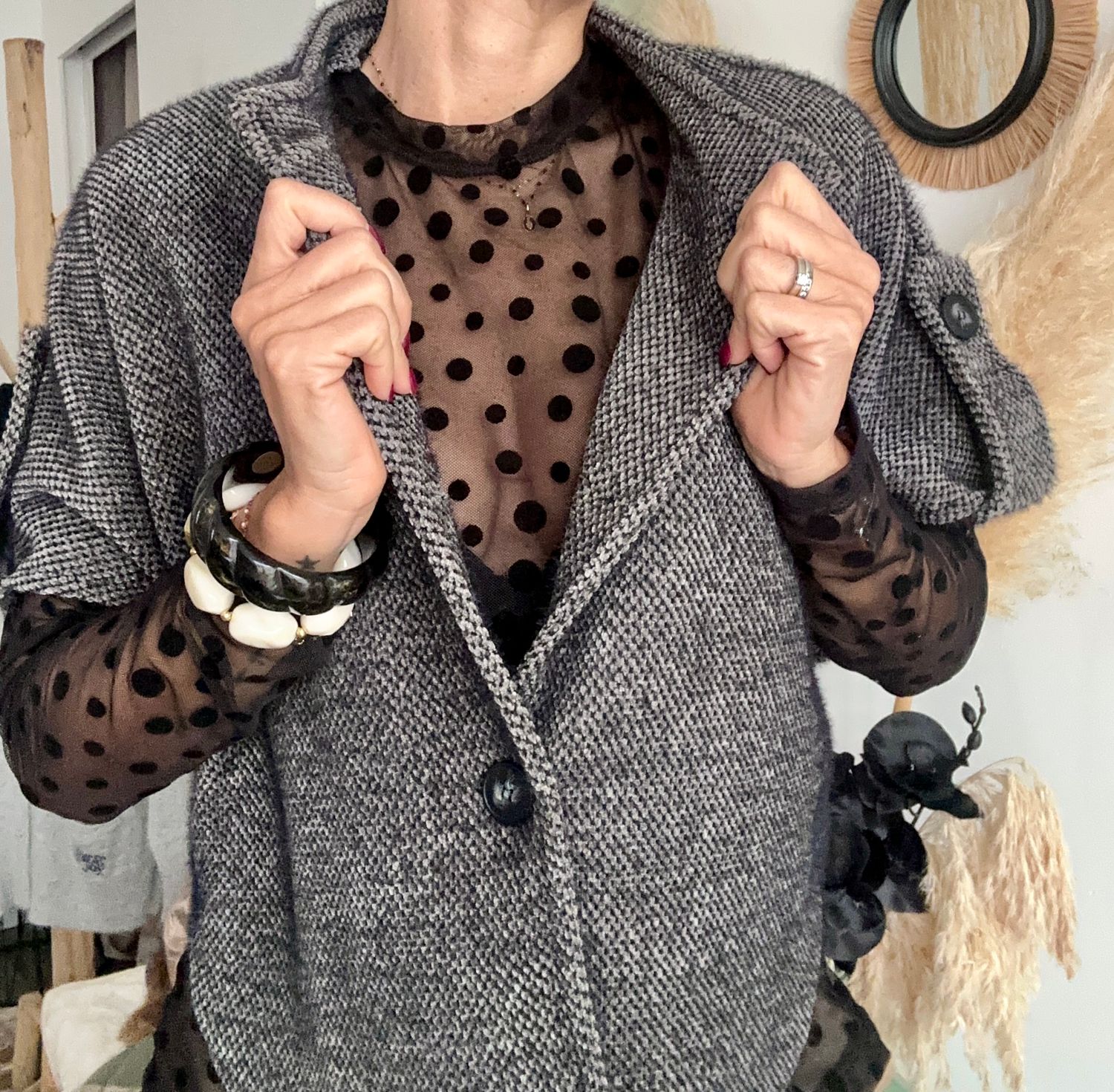 Top Lucy noir