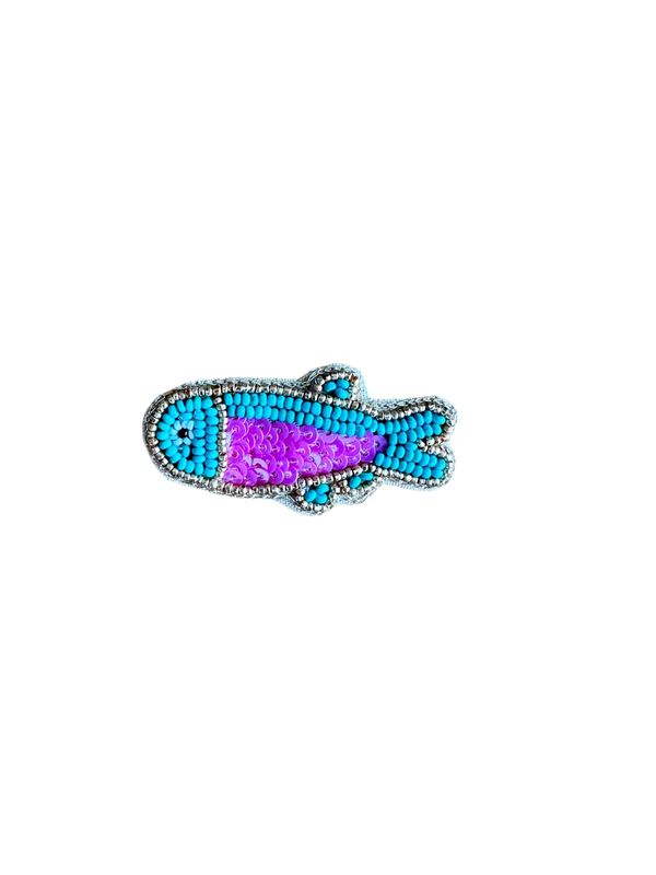 Broche Poisson