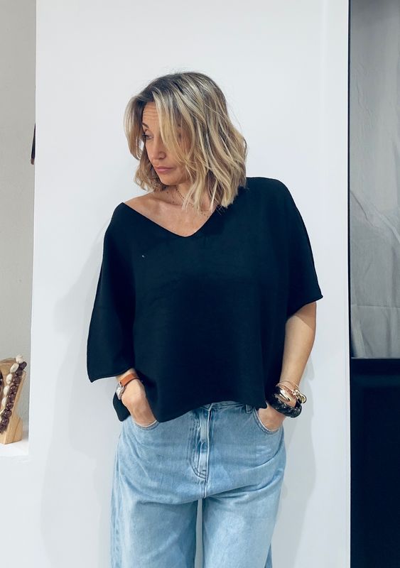 Pull Marjorie Noir