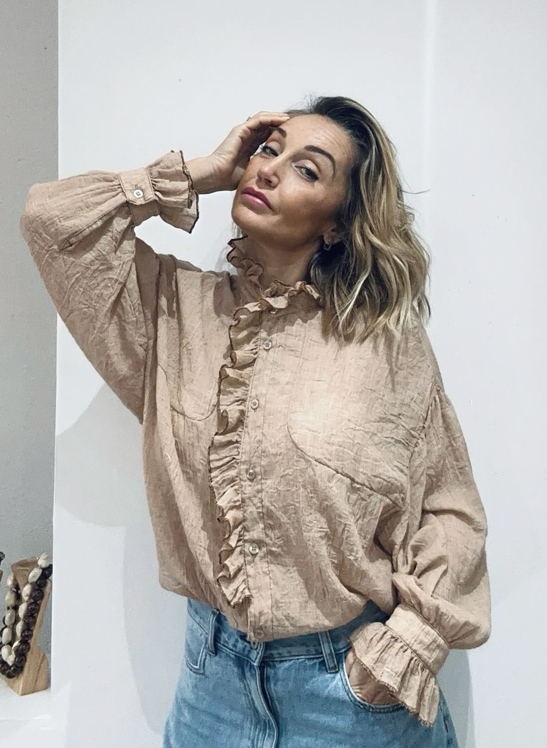 Chemise Alexia Sienne