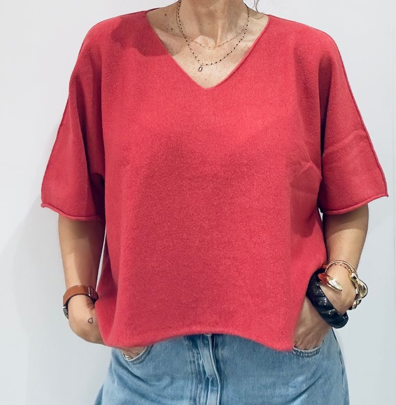 Pull Marjorie Pépé Rossa