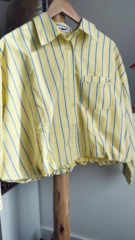 Chemise Pénélope jaune