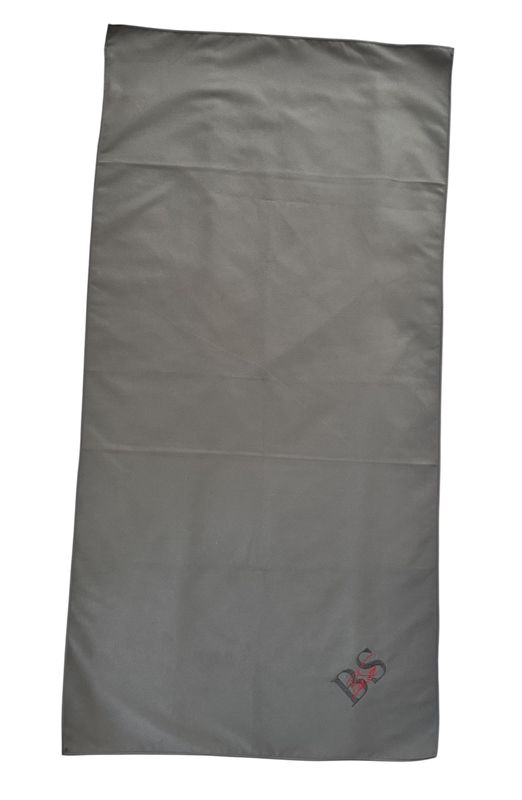 Serviette de sport microfibre Grise