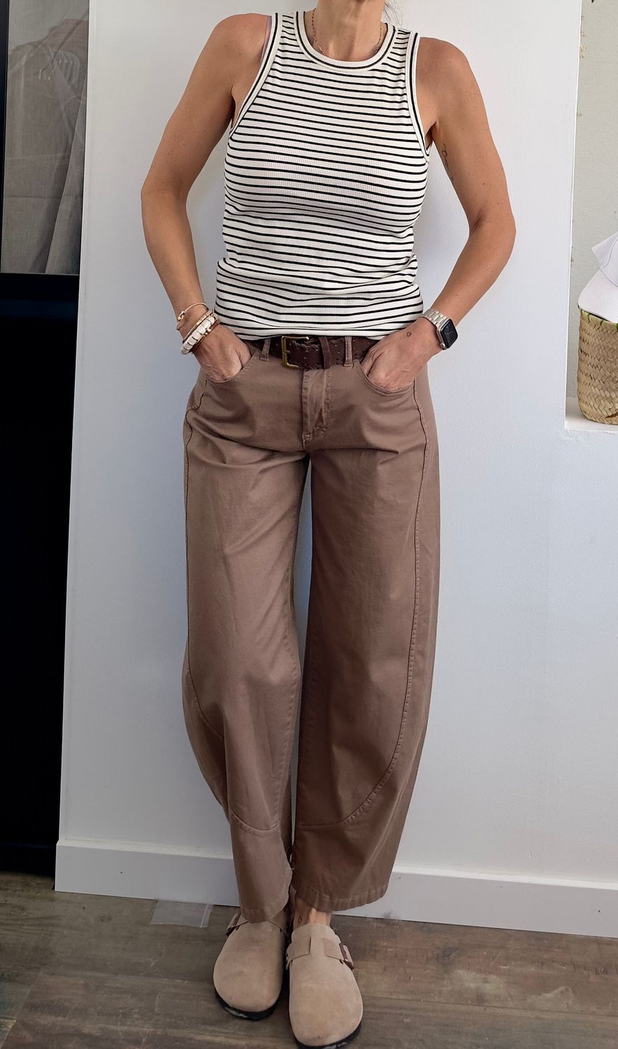 Pantalon Nino Chocolat