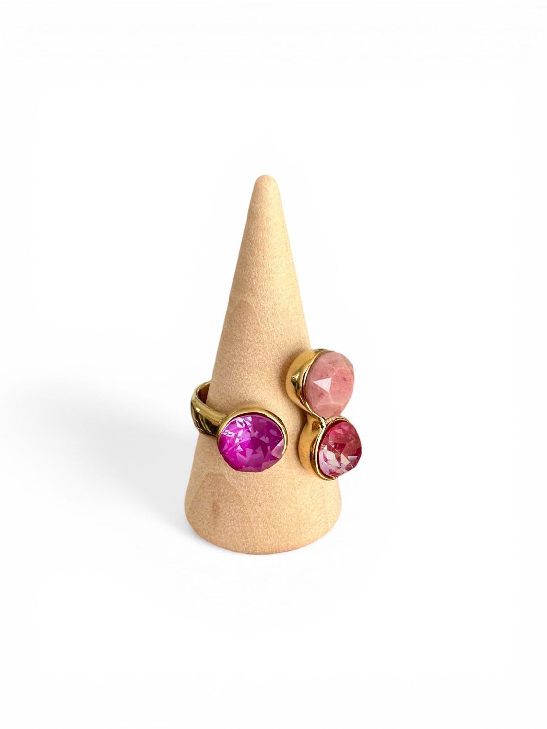 Bague Trio Rose
