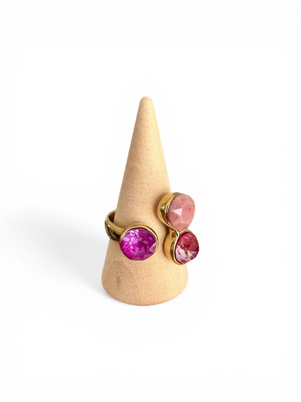 Bague Trio Rose