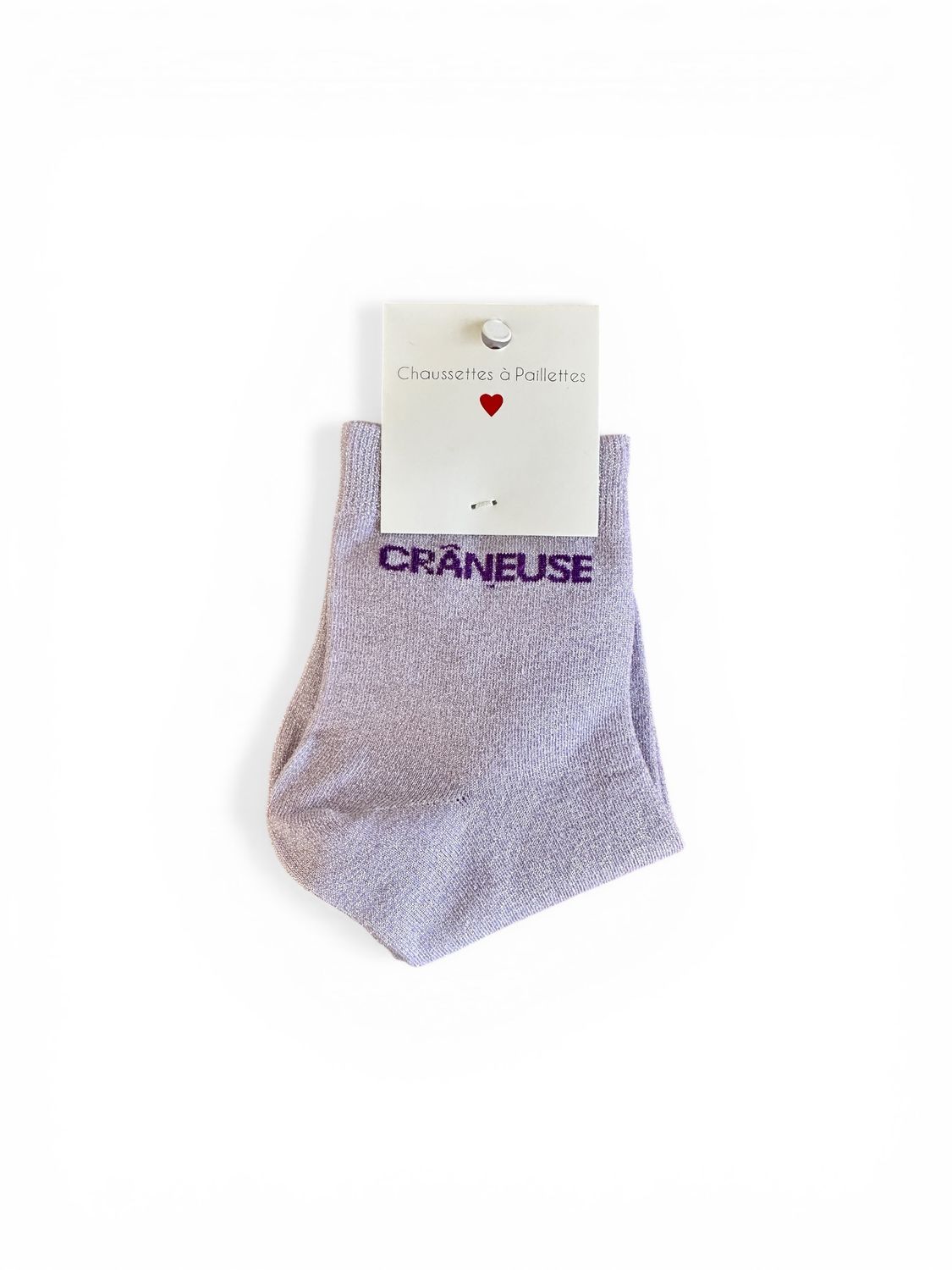 Chaussette courte Crâneuse