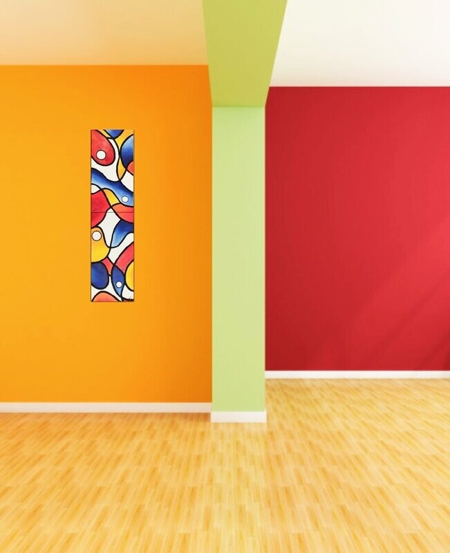 Zirkus 120 cm x 30 cm