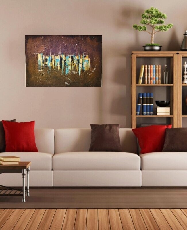 City 100cm x 70cm City 100cm x 70cm