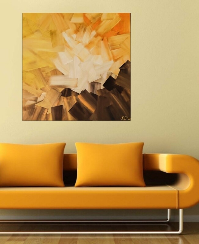 Farbtiefen Teil 2, 90 cm x 90 cm Farbtiefen Teil 2, 90 cm x 90 cm