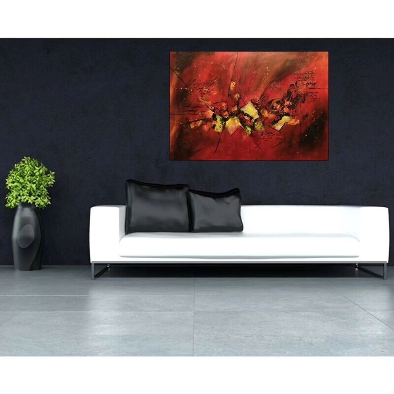 "The Red ", 130cm x 90 cm