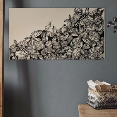 "Zen-Flower", 140cm x 70cm