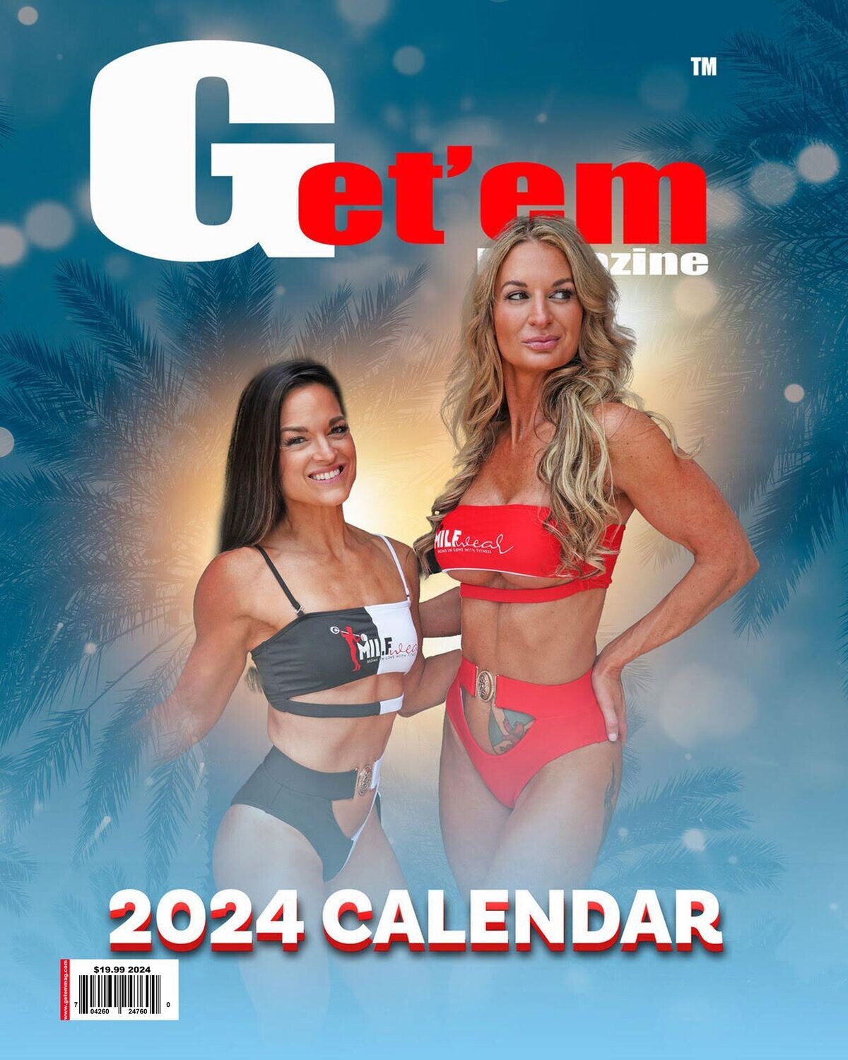 Get’em Magazine’s 2023\2024 Fitness Calendar Printed Copy With Bodybuilding Show Event Dates