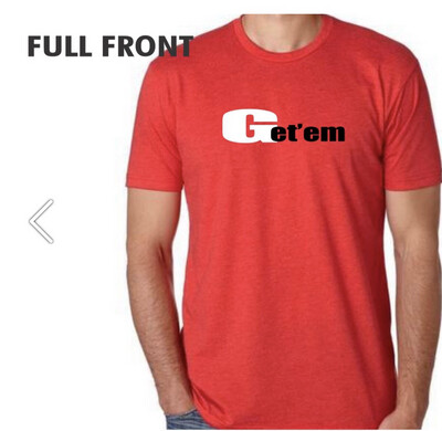 Back By Popular Demand Getem Pro Series shirts Pre-Order Red medium