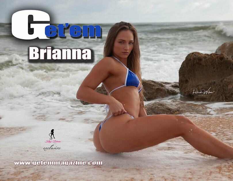 2024 Swimsuit Calendar Featuring Brianna WITH White Spiral Binder Now Available