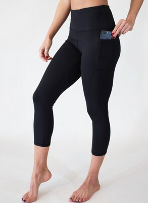New! Get'em Pro Series Plus Size Pocket Yoga Pants Leggings Size Medium