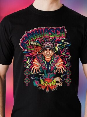 Black Ayahuasca Short Sleeve T-Shirt