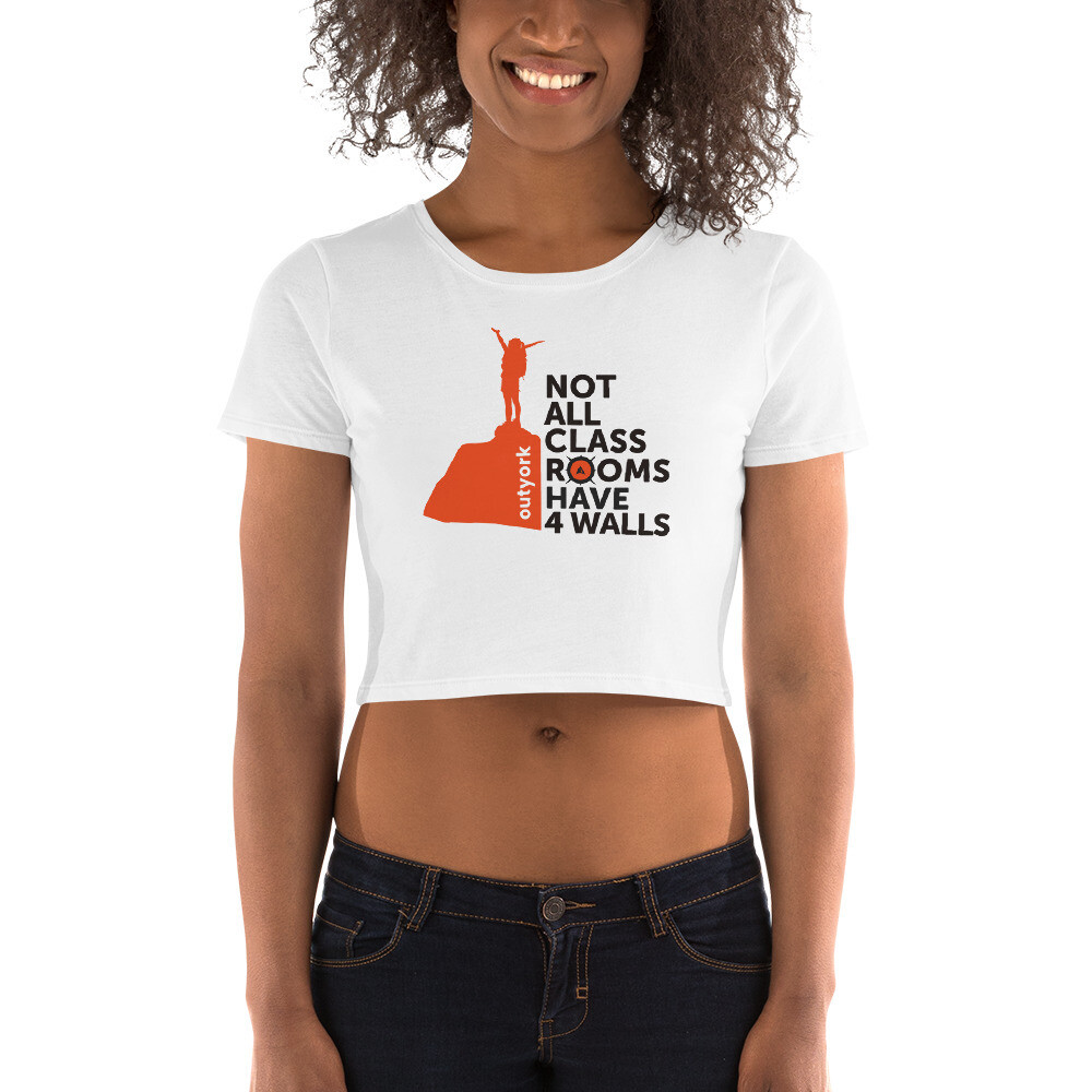 Women’s Not Classroom Crop Tee