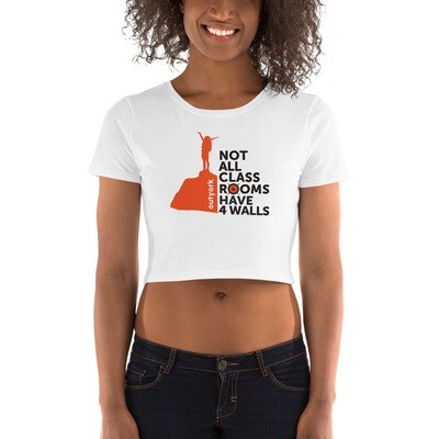Women’s Not Classroom Crop Tee