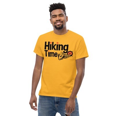 Men's Hiking Time Tee - Black Lettering