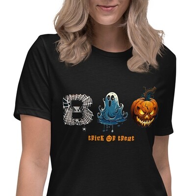 Women's Trick Or Treat Relaxed T-Shirt