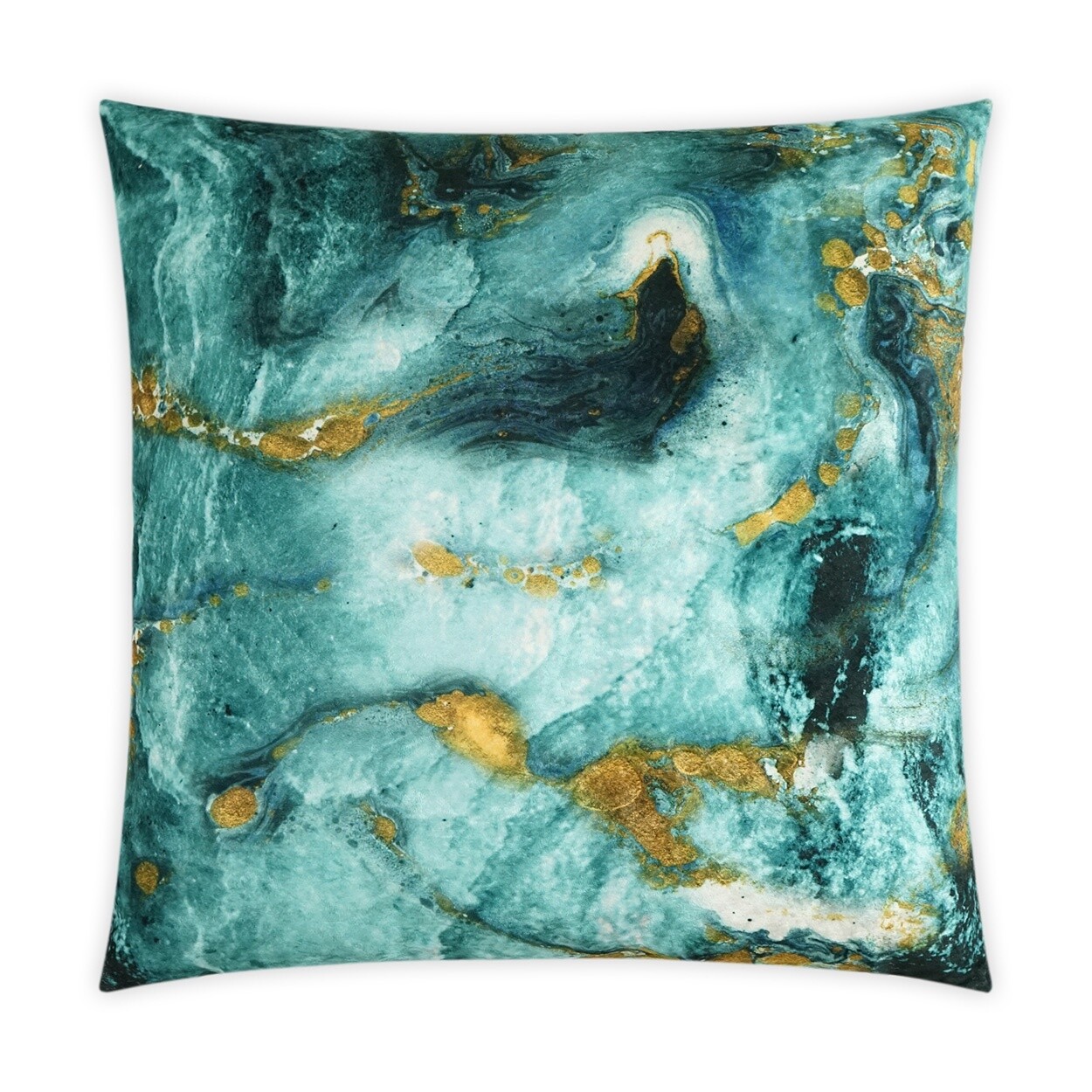 Massa Turquoise Decorative Pillow