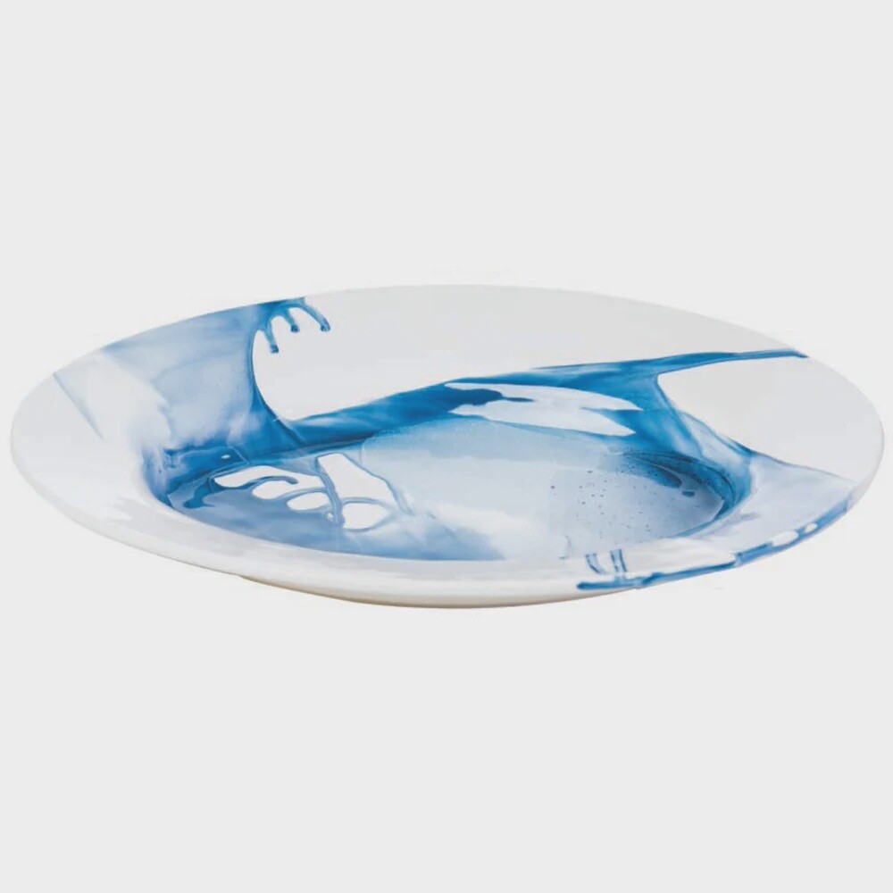 Blue Splash Platter