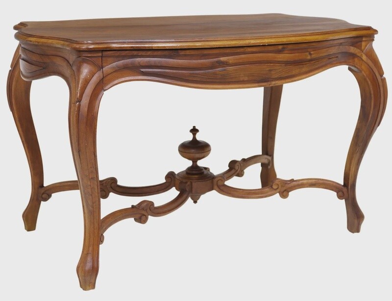 French Louis XV Walnut Table