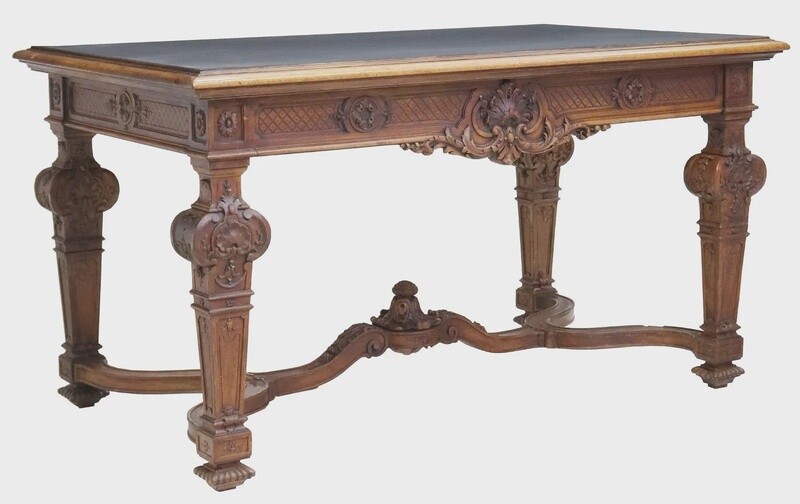 French Louis XIV Library Table