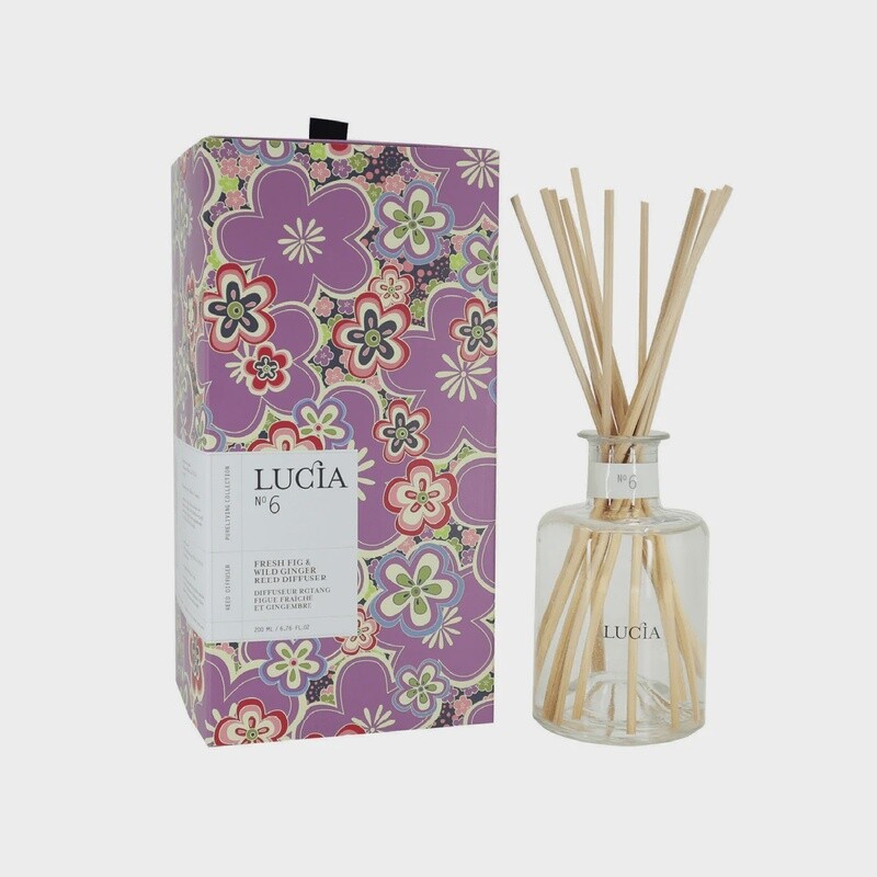 No. 6 Wild Ginger & Fresh Fig Reed Diffuser