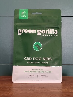 Dog Nibs-Green Gorilla