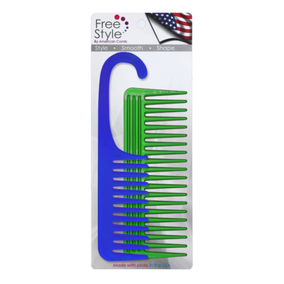 Detangling Shampoo Comb W Hook + Volume Comb Set - Item # 9295970