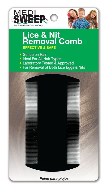 Double-Sided Lice & Nit Removal Comb - Item # 90360