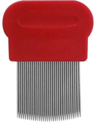 Long Tooth Metal Lice & Removal Comb - Item # 364