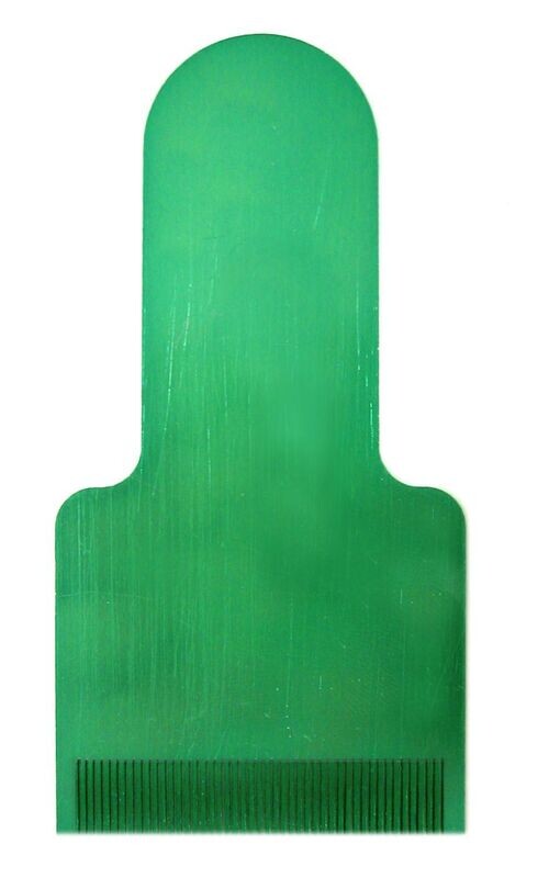 Anodized Metal Lice & Nit Removal Comb - Item # 375