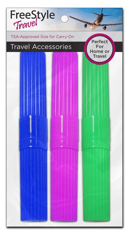 Travel Toothbrush Holder Set 3 PCS. - Item # 20503-P