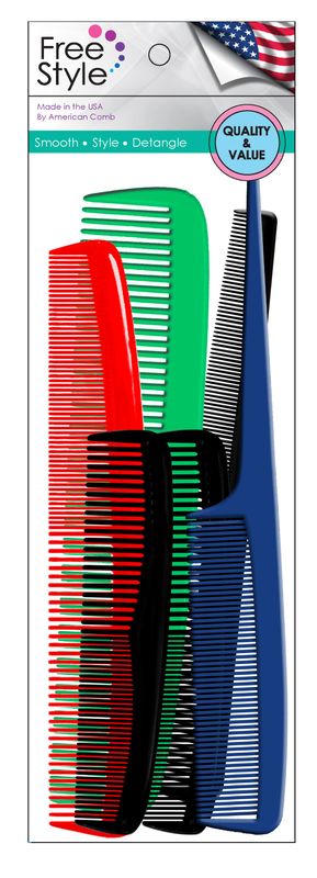 Family Comb Set of 6- Item # 30006-P