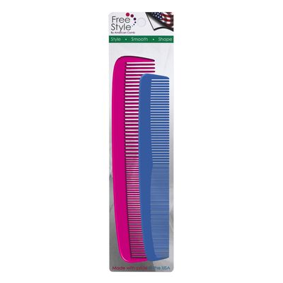 Dresser Combs 8" + All Purpose Comb 7" Set - Item # 9280027