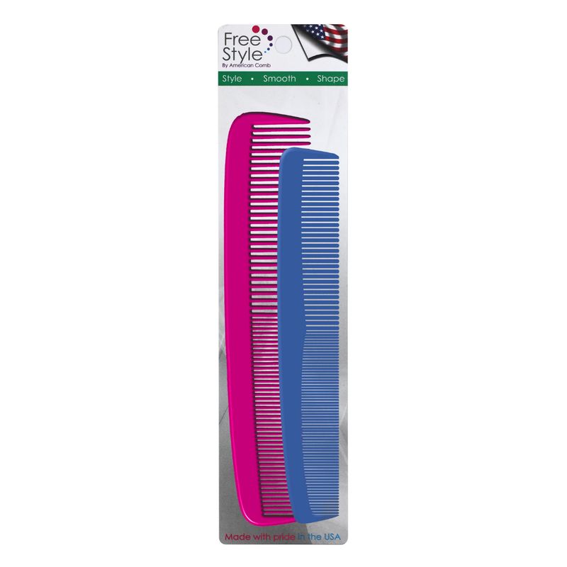 Dresser Combs 8" + All Purpose Comb 7" Set - Item # 9280027