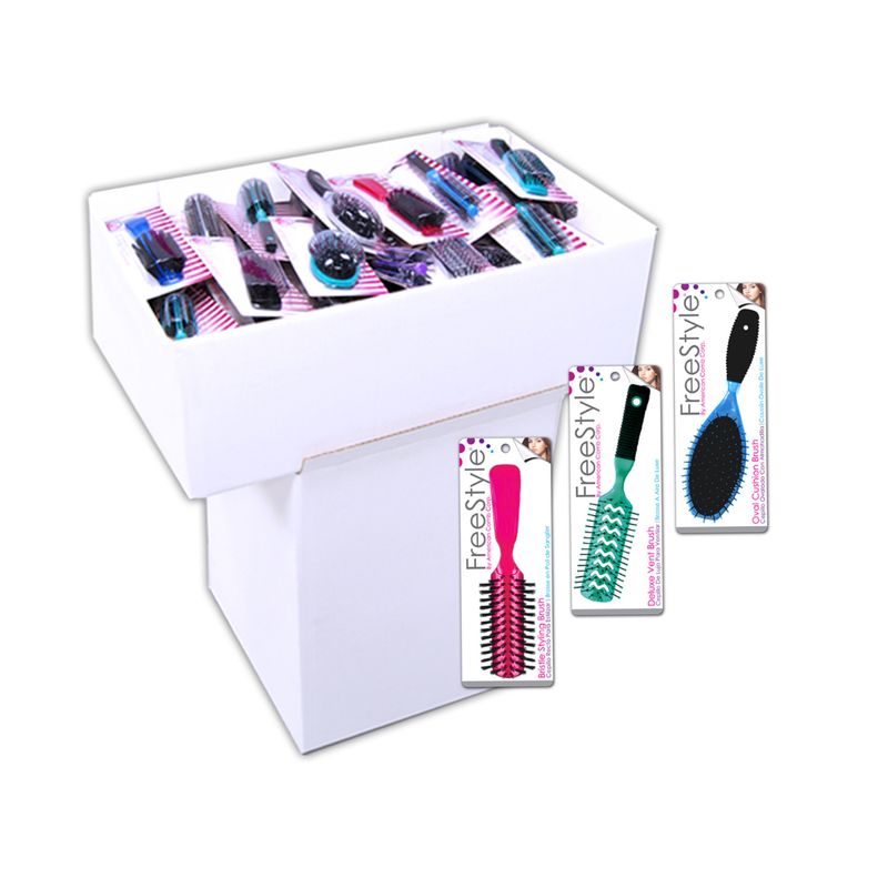 54 PC Assorted Brush Display - Item # Brush/54