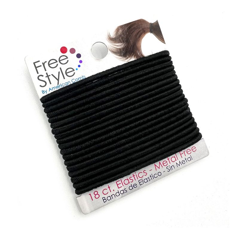 Metal-Free Hair Elastics 18 Ct - Item # 90409/18