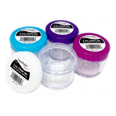2 Oz Clear Travel Jar - Item # 452