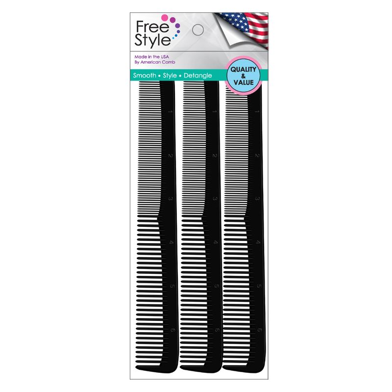 Pro Ruled Cutting Comb Set of 3- Item # 3701-P-3
