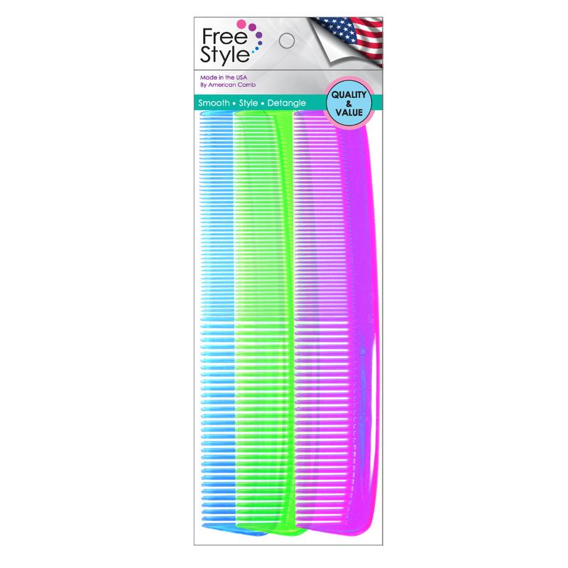 Pro Dresser Comb Set of 3 - Item # 925-P-3A