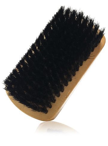 Wooden Boar Bristle Military Brush - Item # 2191