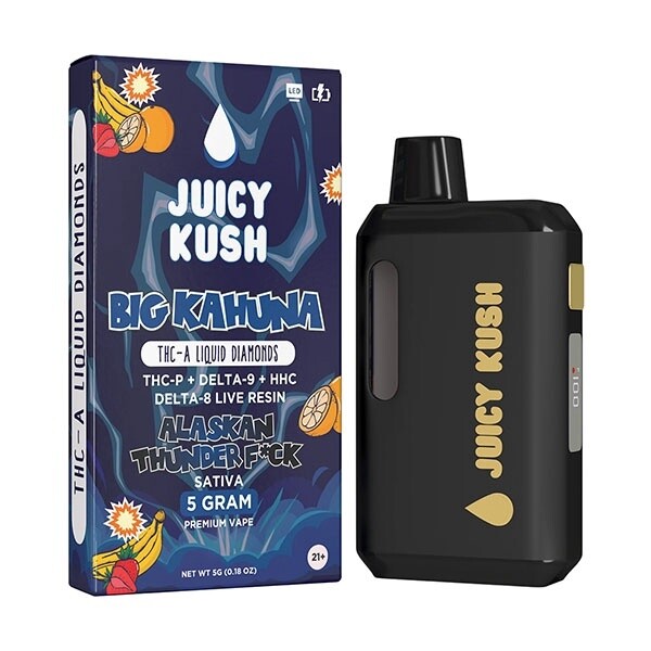 Juicy Kush Big Kahuna THC-A Liquid Diamonds Disposable | 5g