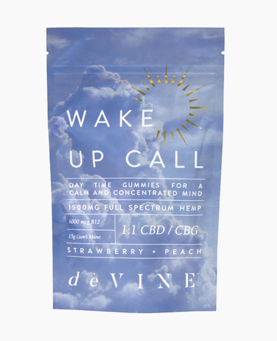 DEVINE WAKE UP CALL CBD/CBG DAY TIME GUMMIES | 1500MG