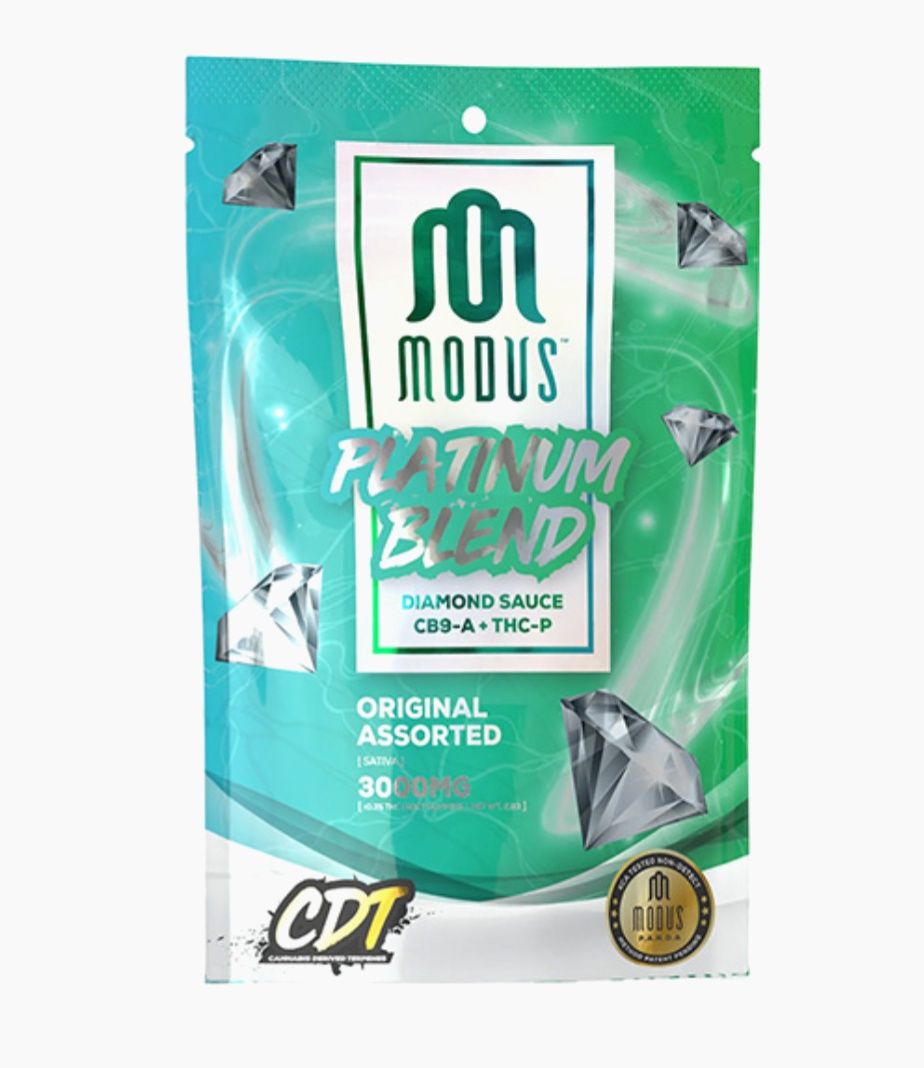 MODUS PLATINUM BLEND GUMMIES | (20CT) 3000MG, Flavor: Original Assorted