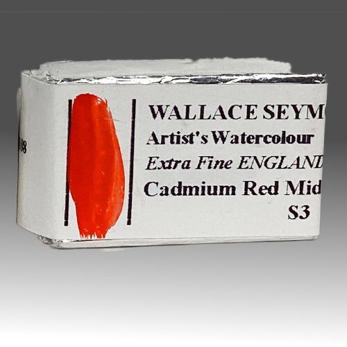 Cadmium Red Middle  PR108 Whole Pan