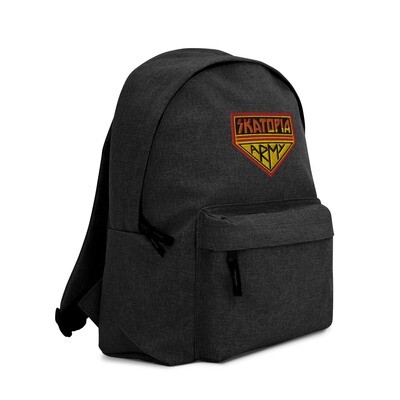 SKATOPIA ARMY Embroidered Backpack